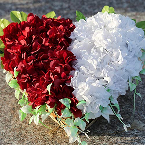 com-four® Composición enchufable 6X para arreglos Florales - Espuma enchufable de Espuma Floral - Esponja Hecha a Mano para Bodas y cumpleaños (06 Piezas - Flores secas)