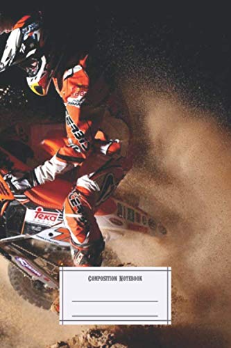 Composition Notebook: Sport 4k Image Xfighters Games Vehicle Composition Notebobok Over 50 Sheets