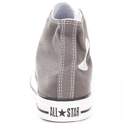 Converse Chuck Taylor All Star Hi Top, Zapatillas Unisex Adulto, Gris (Charcoal), 42.5 EU