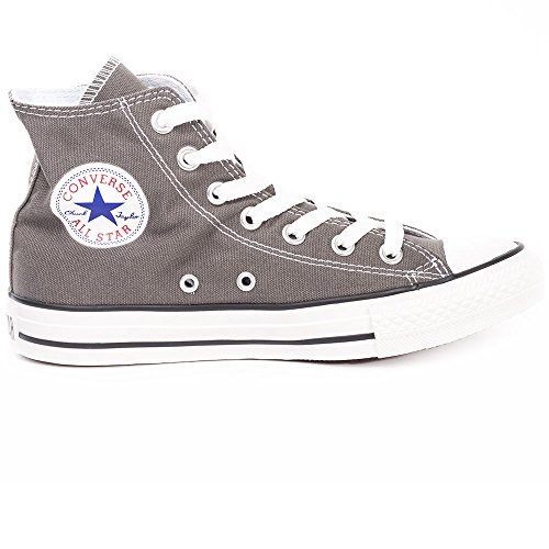 Converse Chuck Taylor All Star Hi Top, Zapatillas Unisex Adulto, Gris (Charcoal), 42.5 EU