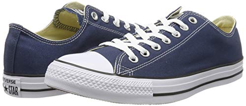 Converse Chuck Taylor All Star Ox, Zapatillas para Mujer, Azul (Navy), 41 EU