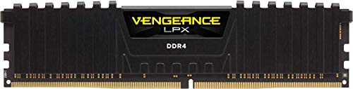 Corsair Vengeance LPX Módulo de Memoria de Alto Rendimiento, 32GB ,2 x 16GB, DDR4 3200MHz XMP 2.0 C16, Negro