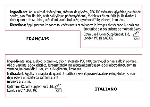 Crema V55 SIN Parabenos con Ácido Salicílico para granos, puntos negros, rojeces y piel problemática - 50 gramos