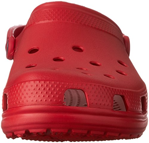 Crocs Classic Clog, Zuecos Unisex Adulto, Rojo (Pepper 6EN), 45/46 EU