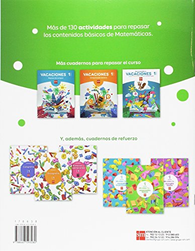 Cuaderno vacaciones resolución de problemas 1 - 9788467593280