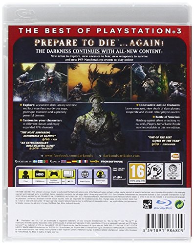 Dark Souls Prepare to Die Essentials (PS3) [Importación inglesa]