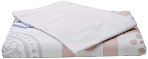 Devota & Lomba Medallones Funda Nórdica, Algodón, Multicolor, cama 90 cm