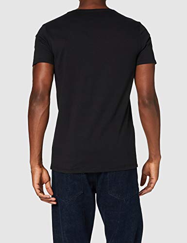 Diesel UMTEE-JAKE-VTHREEPAC, Camiseta para Hombre, Negro (Black 900/0aalw), XS, Pack de 3