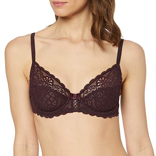 Dim Soutien-Gorge Avec Armatures SUBLIM Dentelle Sujetador con Aros, Morado (Violet Précieux 8os), 75D para Mujer