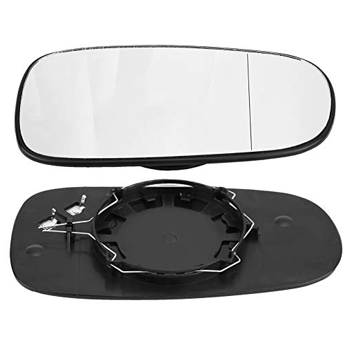 Dingln Puerta Lateral Izquierda Retrovisor Exterior De Cristal Gran Angular Compatible con SAAB 93 95 2003-2010