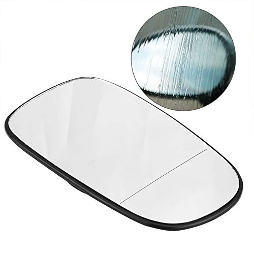 Dingln Puerta Lateral Izquierda Retrovisor Exterior De Cristal Gran Angular Compatible con SAAB 93 95 2003-2010