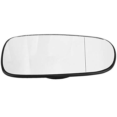 Dingln Puerta Lateral Izquierda Retrovisor Exterior De Cristal Gran Angular Compatible con SAAB 93 95 2003-2010