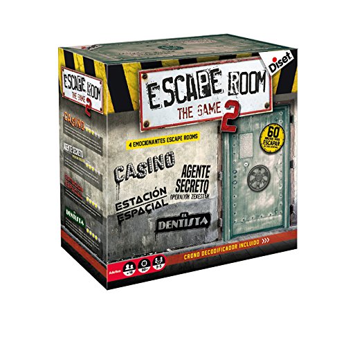 Diset - Escape Room The Game 2 Juego, Multicolor, 62326