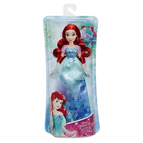 Disney Princess-E0271ES2 Ariel Brillo Real, Multicolor. (Hasbro E0271ES2)