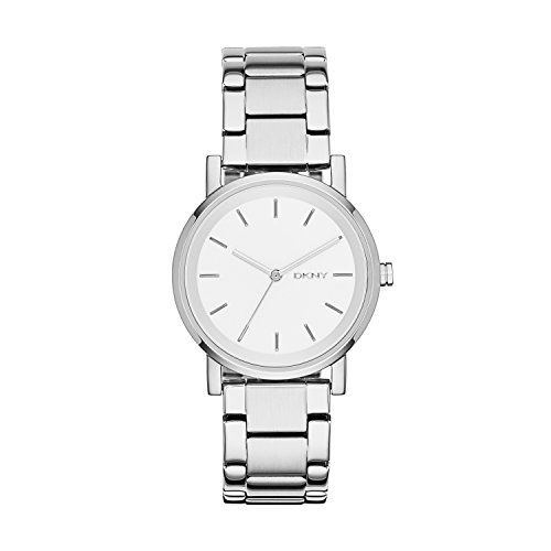 DKNY Reloj Analógico para Mujer de Cuarzo con Correa en Acero Inoxidable NY2342