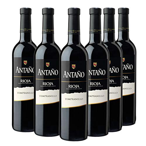 Don Simon Antaño Tempranillo Vino Tinto D.O Rioja - Pack de 6 Botellas x 750 ml