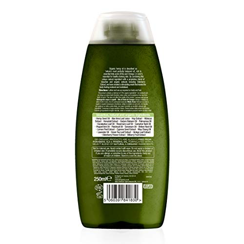 Dr. Organic Gel de Baño y Ducha Aceite Cañamo Organico 250 ml 250 ml