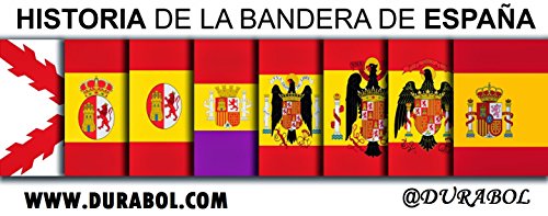 durabol Bandera de España Sin Escudo 500cm*90 cm Spain Banderas Larga