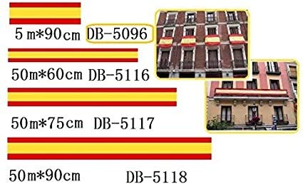 durabol Bandera de España Sin Escudo 500cm*90 cm Spain Banderas Larga