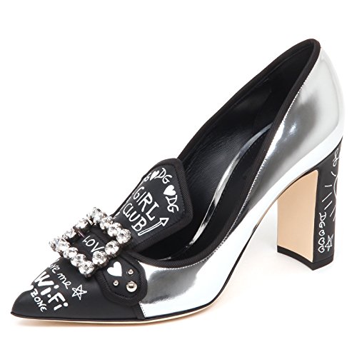 E6842 Decollete Donna Silver DOLCE&GABBANA Scarpe Shoe Woman [36]