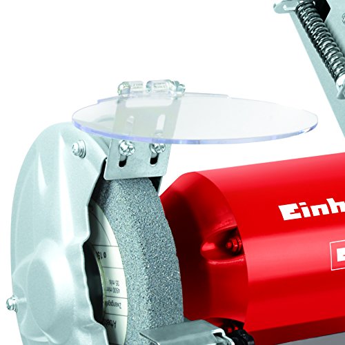 Einhell TH-US 240 -  Esmeriladora combinada, 4 patas de goma antideslizantes, 230 V, 240 W (ref. 4466150)