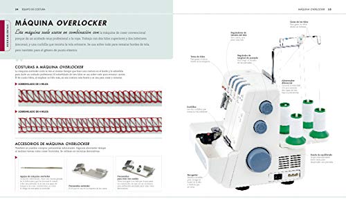 EL GRAN LIBRO DE LA COSTURA NUEVA EDICION: Utensilios, Tejidos, cómousar un patrón, proyectos para el hogar y para vestir. Más de 300 técnicas paso a paso