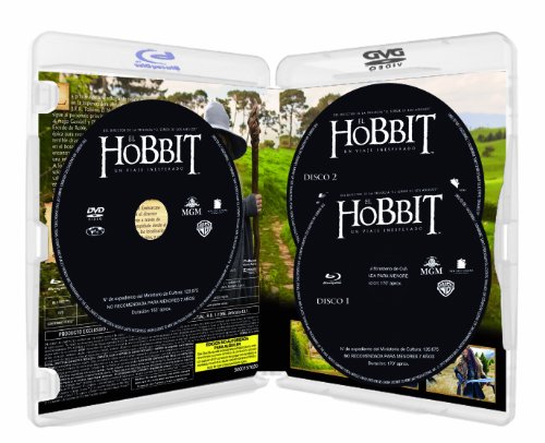 El Hobbit: Un Viaje Inesperado (DVD + BD + Copia Digital) [Blu-ray]