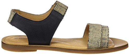 El Naturalista Dolce Tulip, Sandali Punta Aperta Donna, Nero (Black), 38 EU