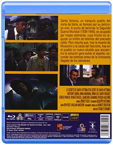 El Secreto De Santa Vittoria [Blu-ray]