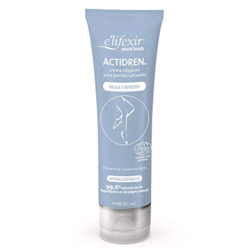 E'LIFEXIR Natural Beauty Actidren. Crema Relajante Piernas Cansadas. 150ml