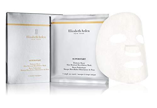 Elizabeth Arden Superstart Probiotic Boost renovación de la piel biocellulose máscara (4 unidades)