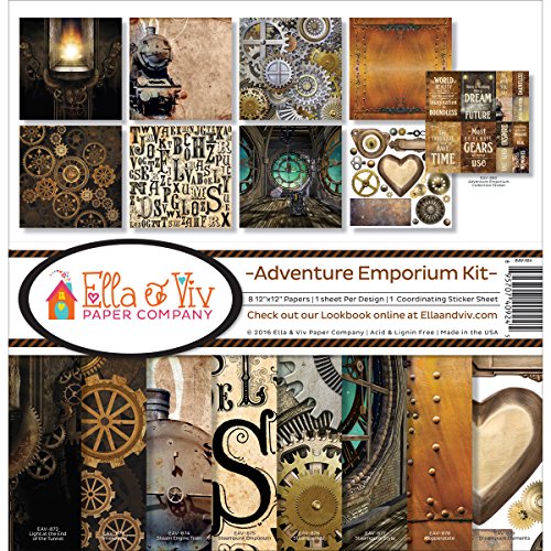 Ella & Viv por Reminisce eav-924 Emporio Ella & Viv Aventura Kit