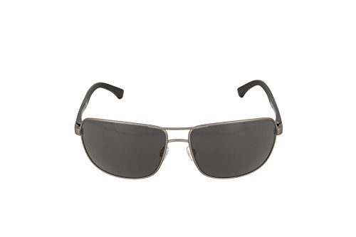 Emporio Armani 313087 Gafas de sol, Gunmetal Rubber, 64 para Hombre