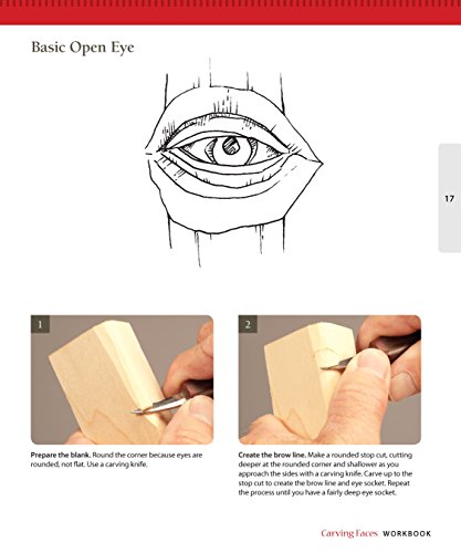 Enlow, H: Carving Faces Workbook: Learn to Carve Facial Expressions with the Legendary Harold Enlow