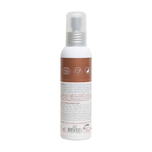 EQ | After Sun Loción Orgánica - Hidratante, Calmante y Refrescante - con Aloe Vera y Manteca de Karité - Ingredientes Naturales - Cuidado después del sol - Fragancia Coco - 130 ml