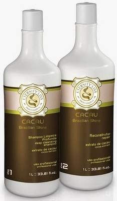 Eternity Liss Brazilian Shine Cacau Hair Care Kit (2 x 1 Litre)