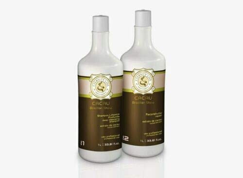 Eternity Liss Brazilian Shine Cacau Hair Care Kit (2 x 1 Litre)