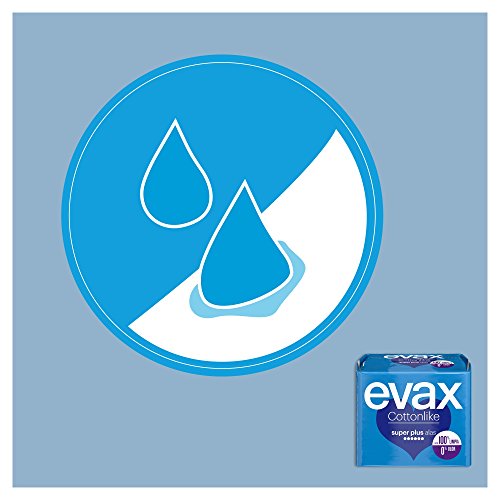 Evax Cottonlike Super Plus Compresas con Alas - 10 unidades - [pack de 4]