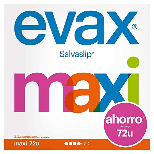 Evax Salvaslip Maxi Protegeslips 72u