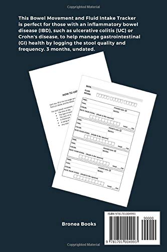 Excrement Occurs Bowel Movement and Fluid Intake Tracker: Notebook Daily Stool Log Journal, 3 Months Undated