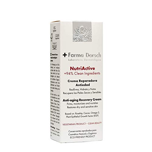 Farma Dorsch NutriActive Crema Facial Reparadora (Pieles Secas, Sensibles O Con Marcas) - 50 ml.