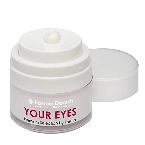 Farma Dorsch Your Eyes - Contorno de Ojos Premium, Crema Hidratante para tratar Bolsas y Ojeras, Reafirmante de Párpados, con Efecto Anti Arrugas, 15 ml