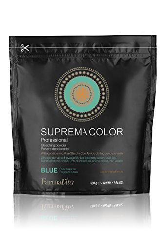 Farmavita Suprema Decolorante en Polvo Azul - 500 gr