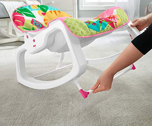 Fisher-Price GNV70 Rock and Roar - Hamaca Crece Conmigo, Silla para Bebé