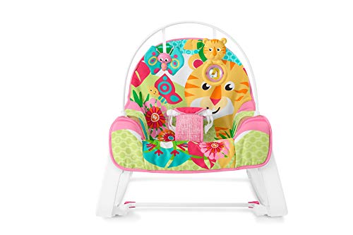 Fisher-Price GNV70 Rock and Roar - Hamaca Crece Conmigo, Silla para Bebé