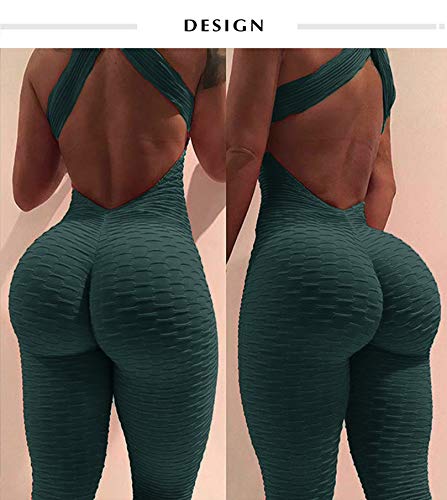 FITTOO Mallas Pantalones Deportivos Leggings Mujer Yoga de Alta Cintura Elásticos y Transpirables para Yoga Running Fitness con Gran Elásticos1370 Verte M