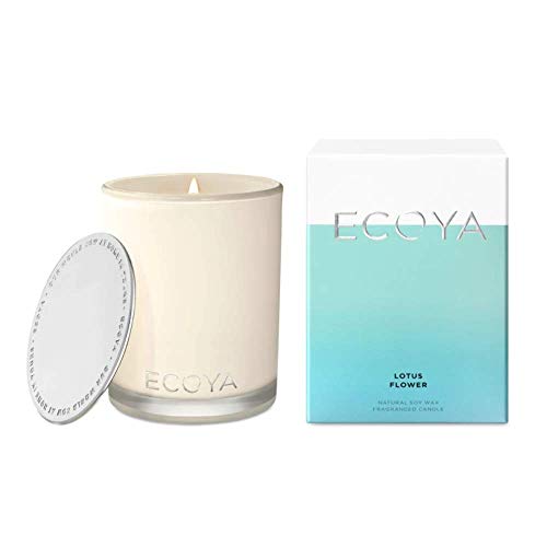 Flor de loto Ecoya Natural de soja – vela perfumada – 1 unidad