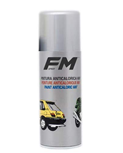 FM Spray Pintura ANTICALORICA Plata 600º, 400ML