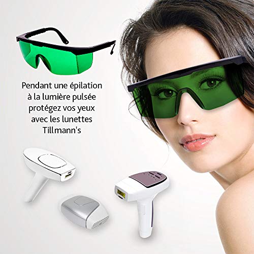 Gafas de protección láser IPL, gafas para equipo de belleza, verde