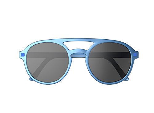 Gafas de sol infantiles de 6 a 9 años - CraZyg-Zag SUN PiZZ - Azul